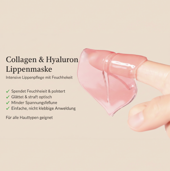 Collagen & Hyaluron Lippenmaske