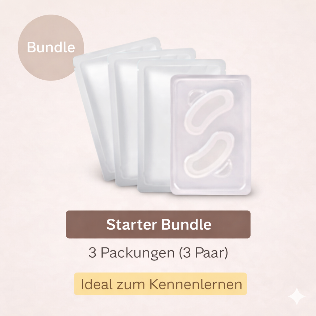 Hyaluron Augenpatches mit Mikrokristallen